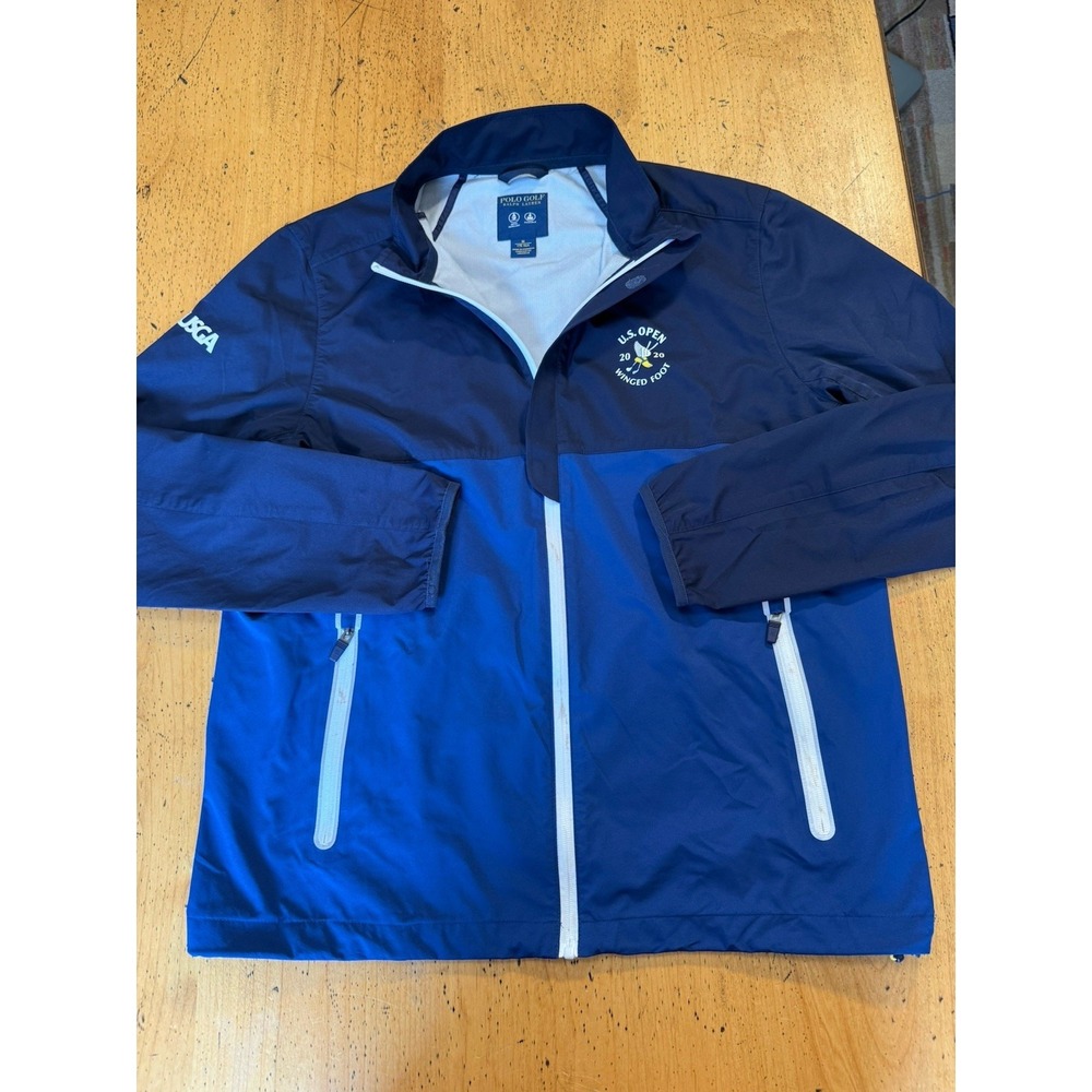Polo Golf Ralph Lauren Pullover Men Medium Windbreaker US Open 2020 Winged Foot